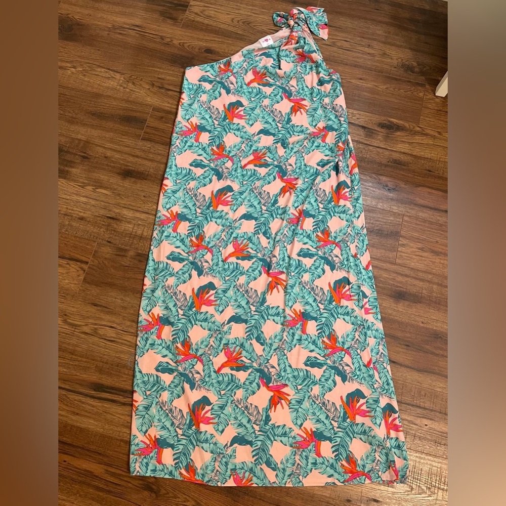 Buddy Love One Shoulder Maxi dress